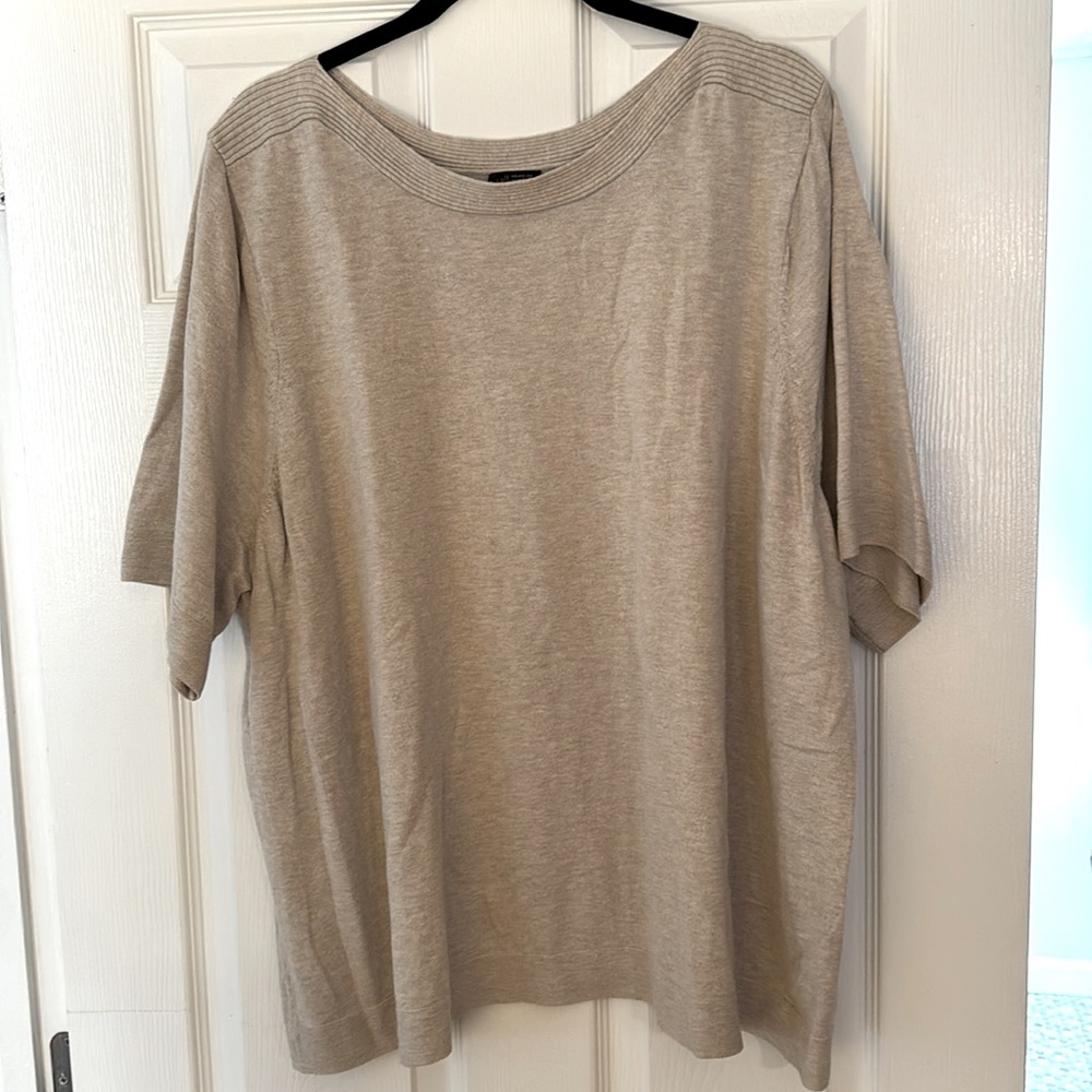 J. Jill Women's Crew Neck Sweater - Beige
